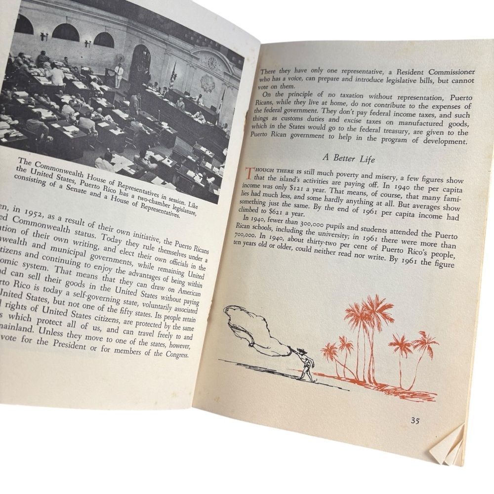 Vintage Puerto Rico Tourist Guide Book - Picture 6 of 6